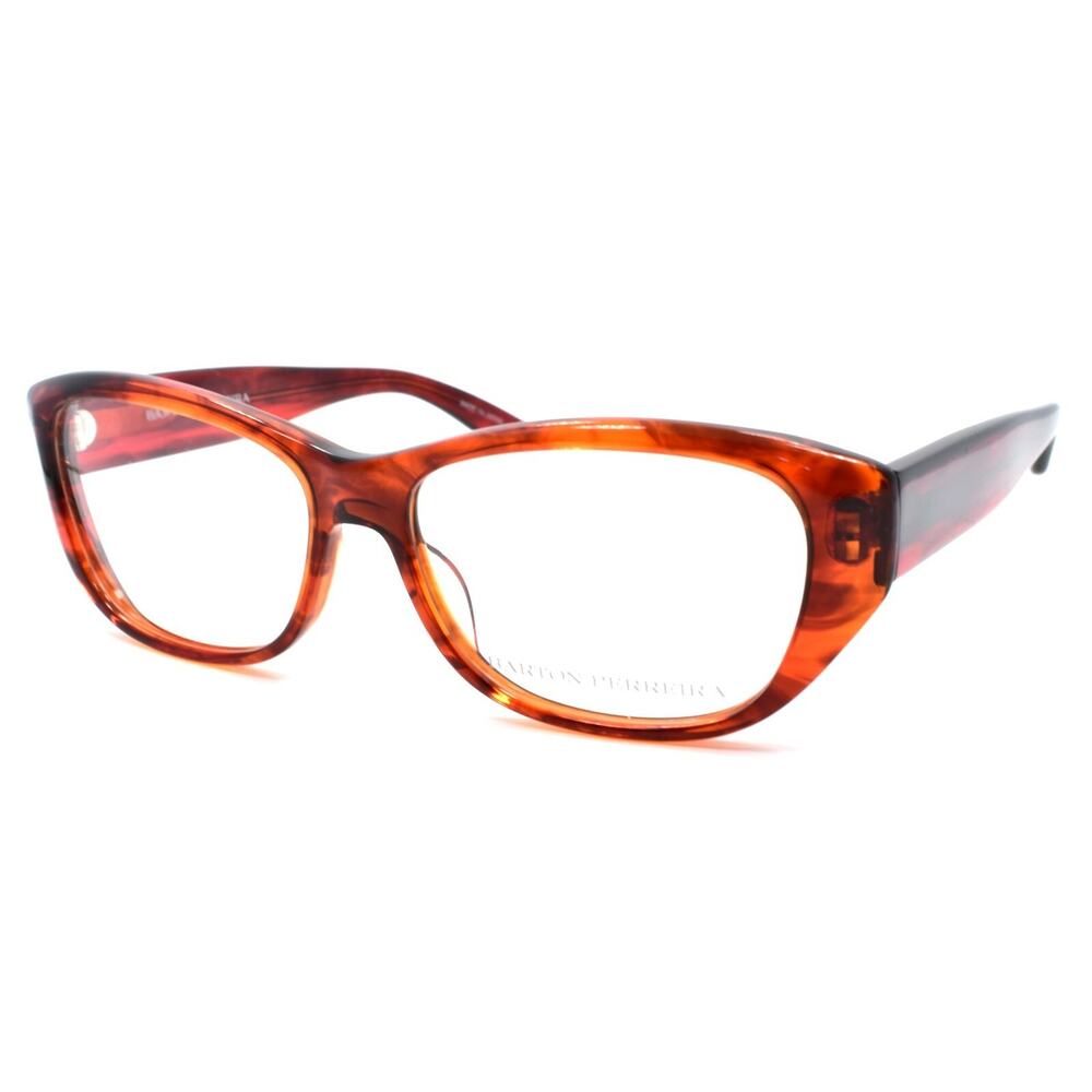 Barton Perreira Sexton PIN Women's Eyeglasses Frames 54-15-138 Pinot Dark Red